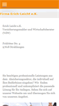 Mobile Screenshot of erich-leicht.com