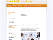 Tablet Screenshot of erich-leicht.com
